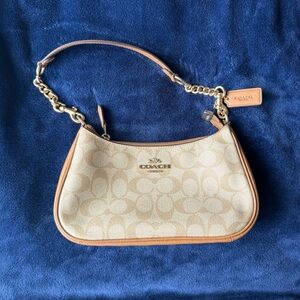 Coach Teri Shoulder Bag in Tan